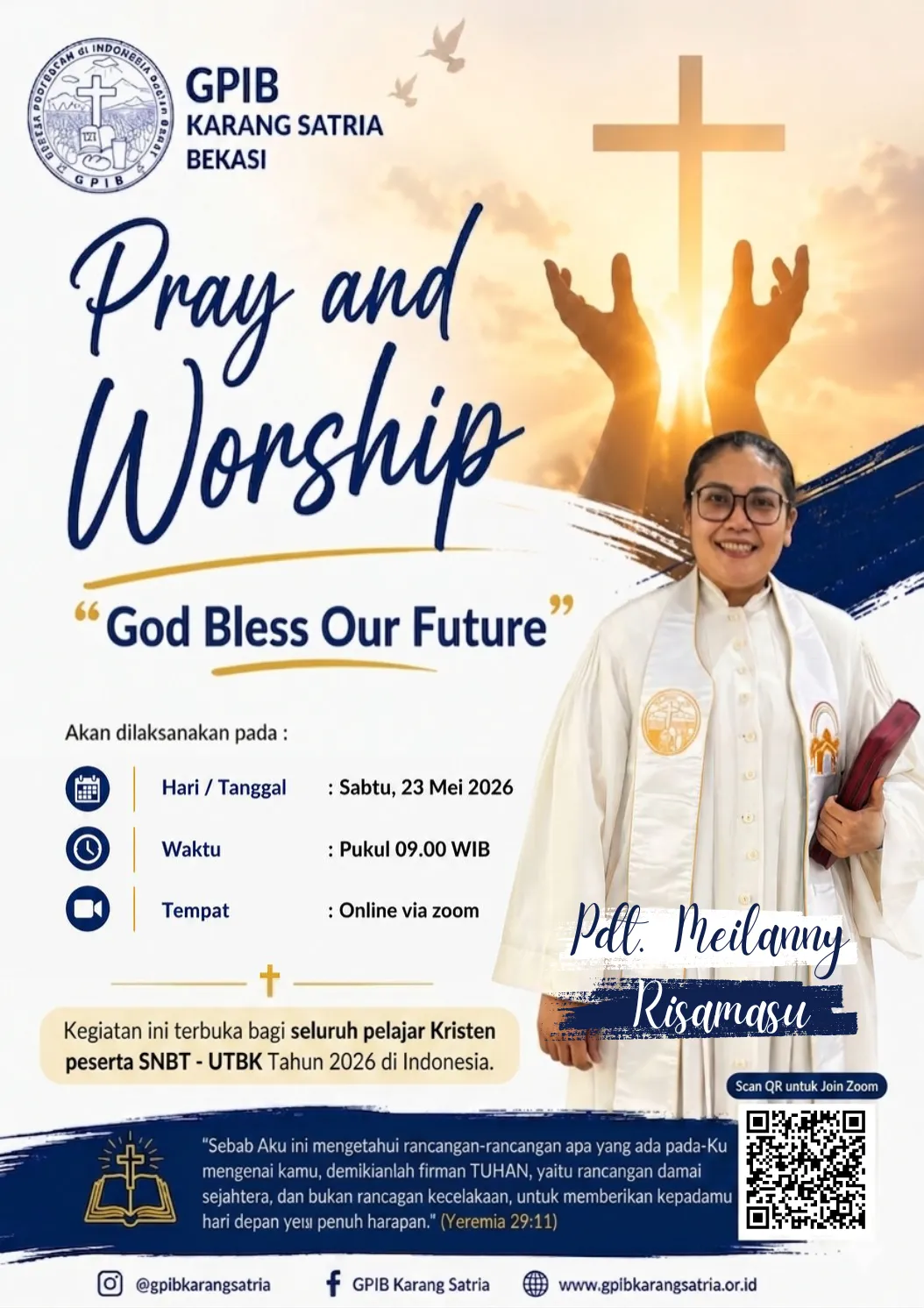 Foto PRAY & WORSHIP: GOD BLESS OUR FUTURE! 🙏✨